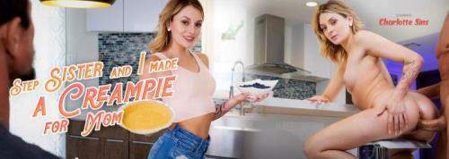 Charlotte Sins starring in Step Sister and I Made a Creampie for Mom - VRBangers (UltraHD 4K 3072p / 3D / VR)