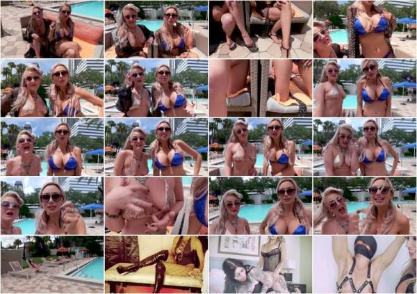 The Bitches At The Pool Party - Mistresstaylorknight (FullHD 1080p)