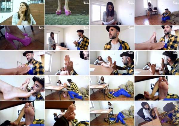 Harbor Worker Is Allowed To Worship Feet Of His Gorgeous Boss - CzechSoles (FullHD 1080p)