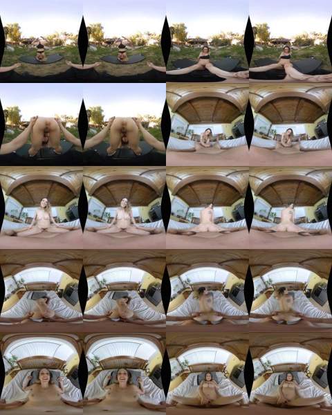 Jade Nile starring in Hot Yoga - WankzVR (UltraHD 4K 2300p / 3D / VR)