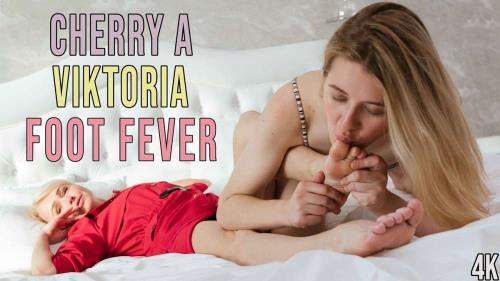 Cherry A, Viktoria starring in Foot Fever - GirlsOutWest (FullHD 1080p)