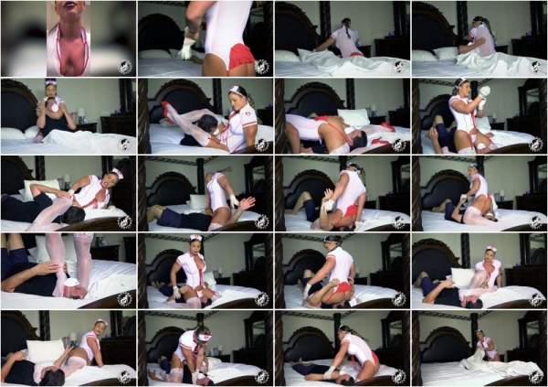 Empress Sheena starring in Nurse Sheena Squeezes Covid Out Of You - Clips4sale (HD 720p)