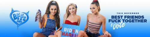 Sia Lust, Nola Exico, Kyler Quinn starring in Campaigning Hard - BFFS, TeamSkeet (SD 360p)