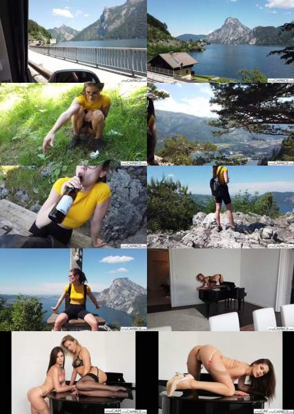 Marcello Bravo, Cherry Kiss, Little Caprice starring in Pornlifestyle - Anal Shooting, Hiking in Austria - LittleCaprice-Dreams (FullHD 1080p)