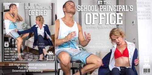 Cherry Aleksandra starring in The Hot School Principle Has It In For Toyboys! - Mature.nl (FullHD 1080p)