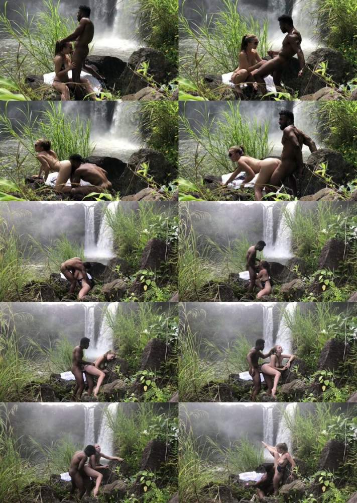 Lena Paul starring in Hawaiian Waterfall Sex - OnlyFans (UltraHD 4K 2160p)