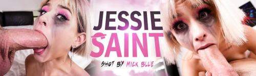 Jessie Saint starring in Jessie Saint Takes On 2 Cocks! - Throated (FullHD 1080p)