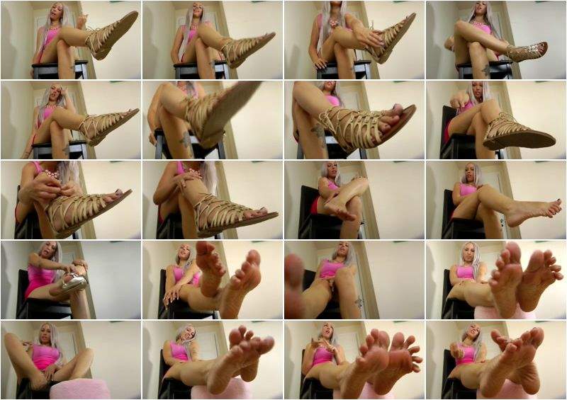 Kendi Olsen starring in Your Wife Is My Foot Slave – New Year - Clips4sale (FullHD 1080p)