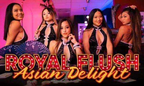 Lulu Chu, Vina Sky, Luna Mills, Alona Bloom, Alexia Anders starring in Asian Delight Royal Flush - SLR Originals (UltraHD 2K 2040p / 3D / VR)