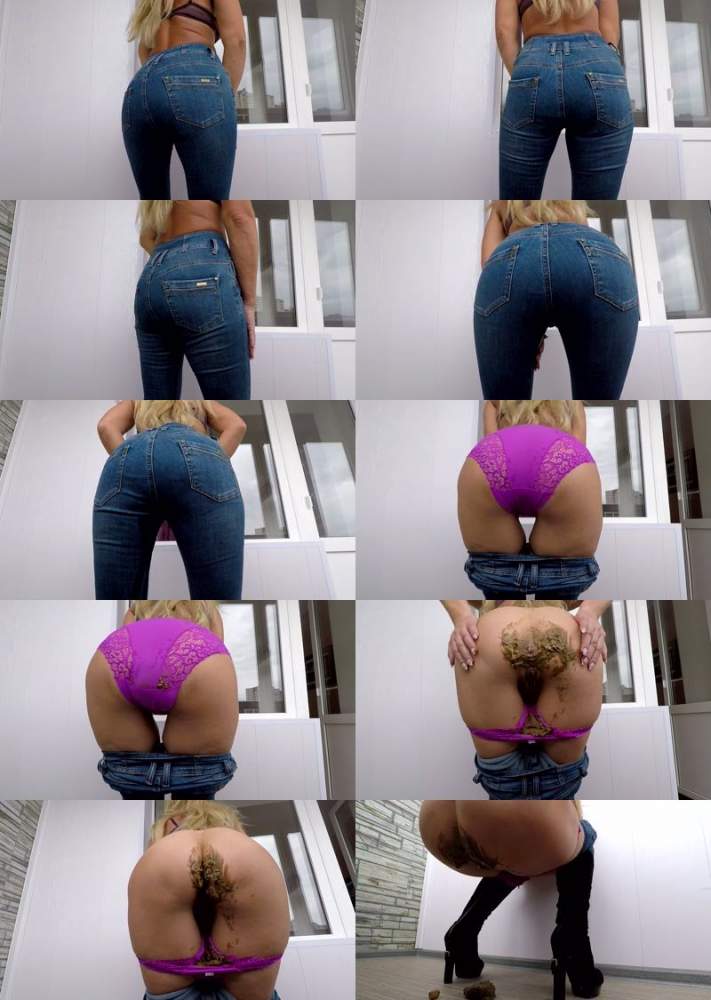 Scatdesire starring in Pee in Jeans and Shit in Panties - ScatShop (FullHD 1080p / Scat)