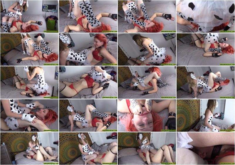 Devil Dalmatian Smother - RamonsFacefullOfFeet (SD 480p)