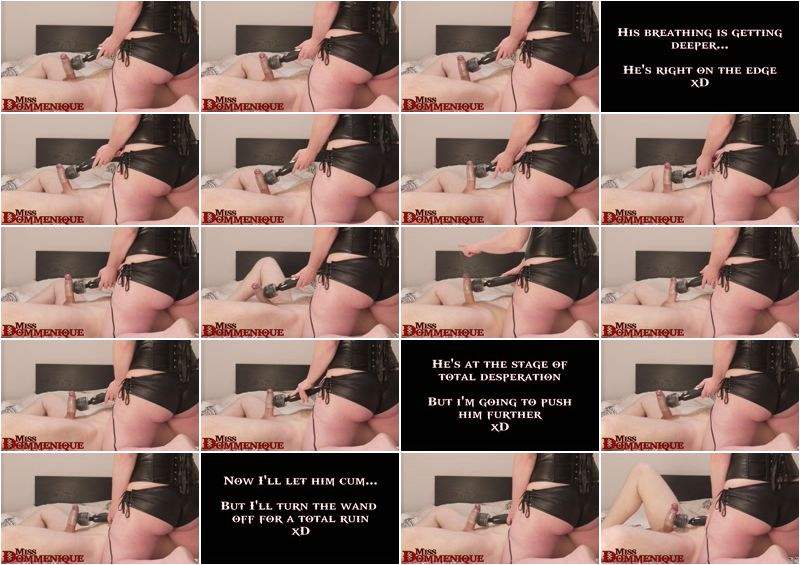 Miss Dommenique starring in I Love Torturing My Pet With Massage Wand - Clips4sale (FullHD 1080p)