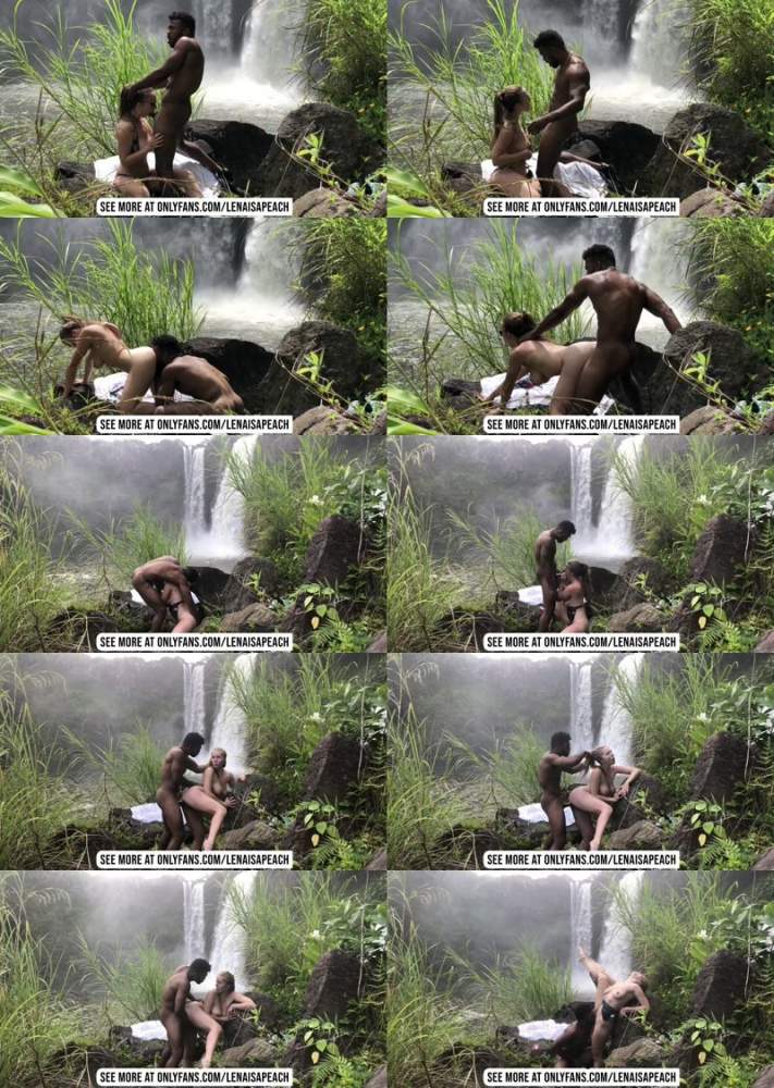 Lena Paul starring in Hawaiian Waterfall Sex - OnlyFans (FullHD 1080p)