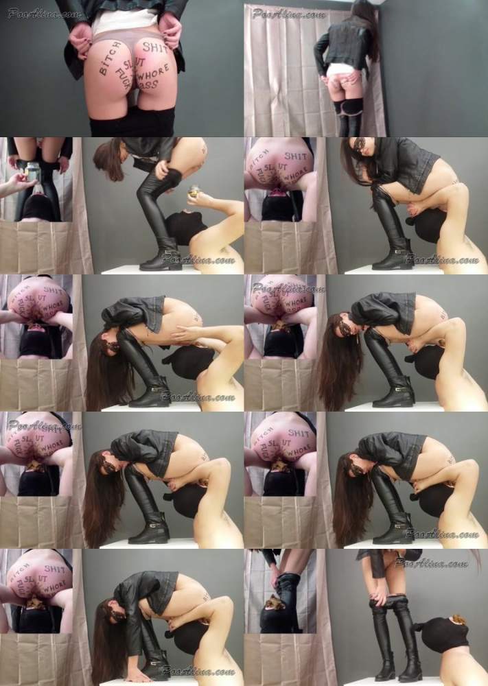 Poo Alina starring in Slut pooping in mouth of a toilet slave - PooAlina (HD 720p / Scat)