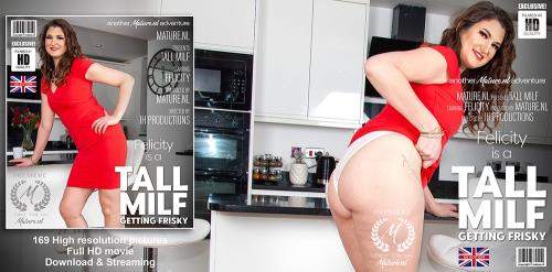 Felicity (34) starring in Tall MILF Felicity is getting wet in her kitchen - Mature.nl (FullHD 1080p)