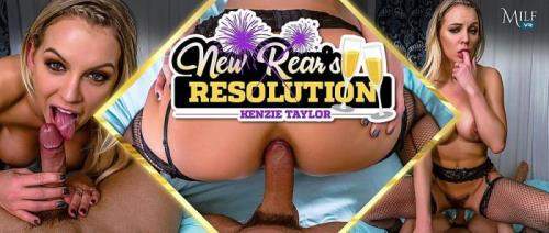Kenzie Taylor starring in New Rear's Resolution - MilfVR (FullHD 1080p / 3D / VR)