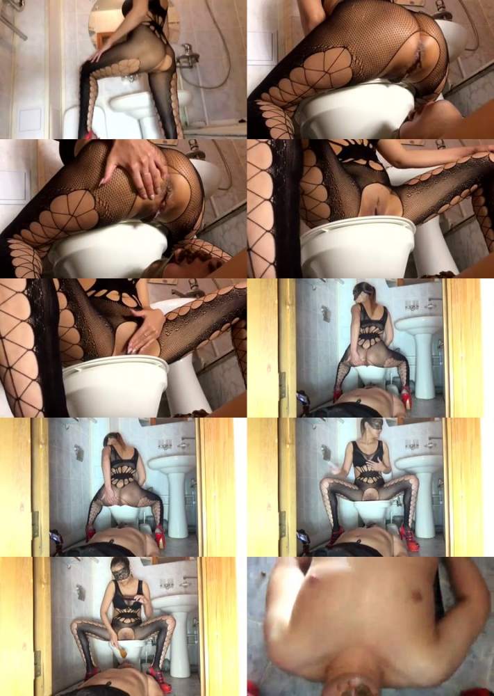 Femdom Scat starring in Cute mistress feeds her slave - ScatShop (FullHD 1080p / Scat)