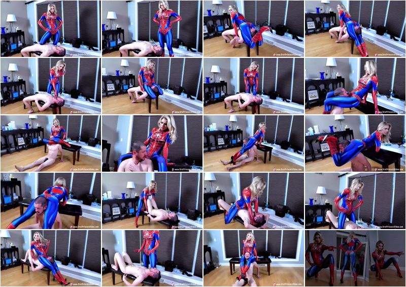 Spidey Amber starring in Leg Scissors Innocent Citizen For Training - BratPrincess2 (UltraHD 2160p)