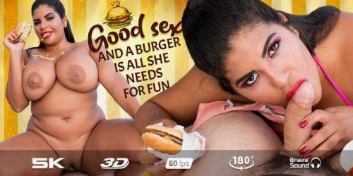 Sheila Ortega starring in McSheila Diet - VR Porn (UltraHD 4K 2160p / 3D / VR)