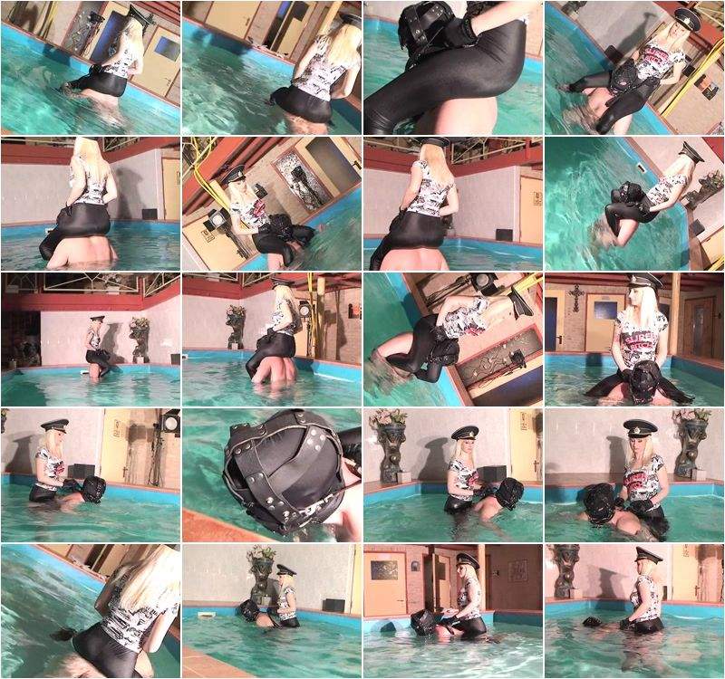 Kelly Kalashnik starring in Ponyboy Training In The Pool - Clips4sale (SD 576p)
