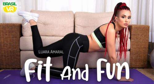 Luara Amaral starring in Fit And Fun - BrasilVR (UltraHD 2K 1920p / 3D / VR)