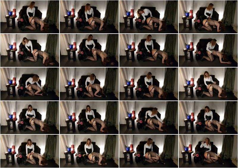 Dea Dhelia starring in Otk Barehand Spanking And Ebony With Silver Inlay - Clips4sale (FullHD 1080p)