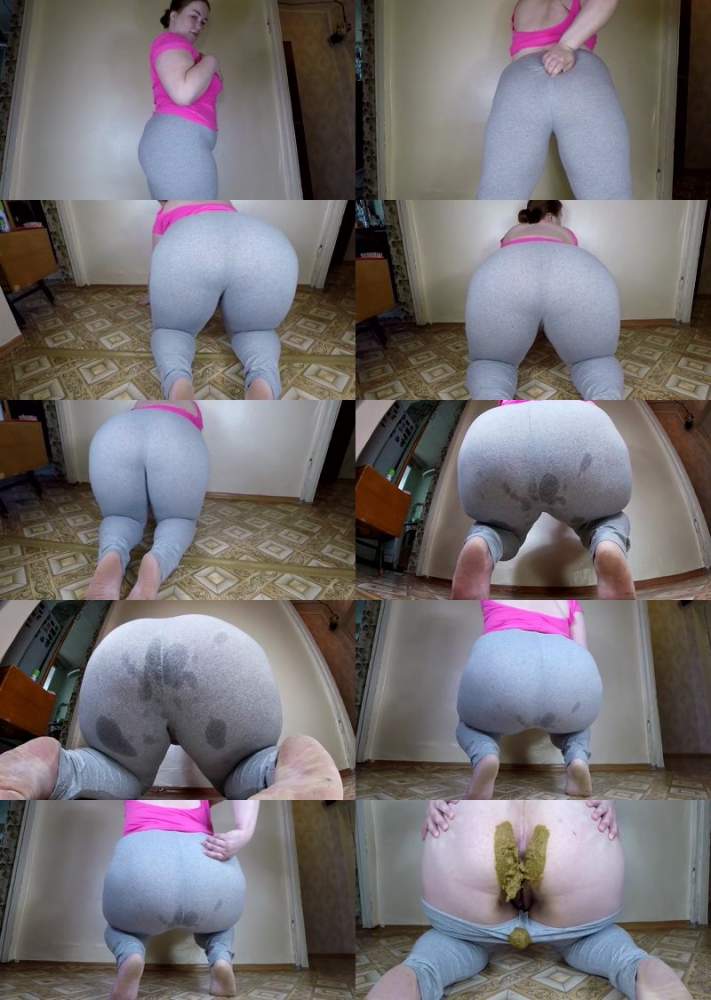 Margo starring in Fart and Shit in Leggings - ScatShop (FullHD 1080p / Scat)