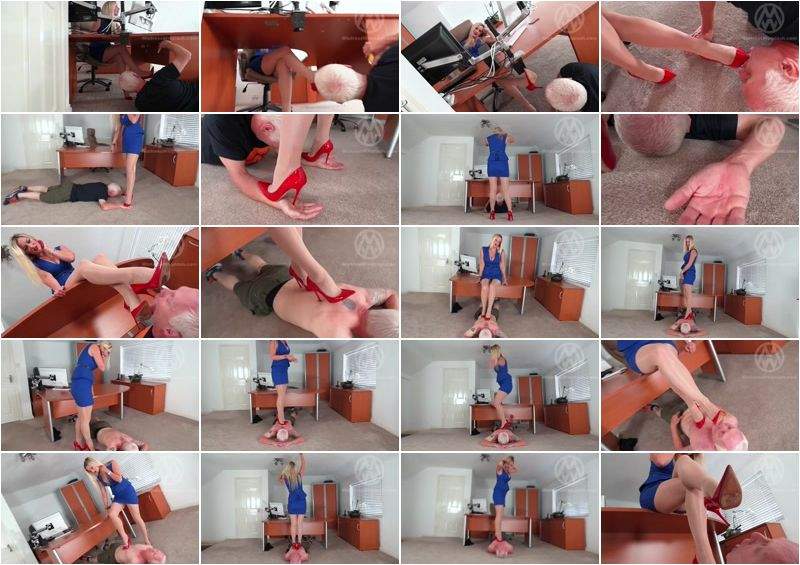 Mistress Nikki Whiplash starring in Office Trampling From Sharp Jimmy Choos - Clips4sale (FullHD 1080p)