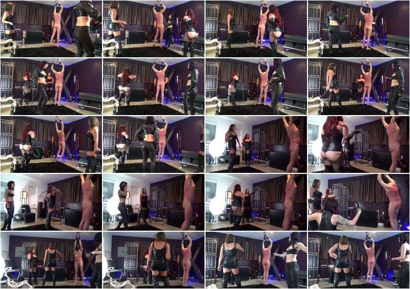 Leather Girl-Gang Whipping - Clips4sale (SD 406p)