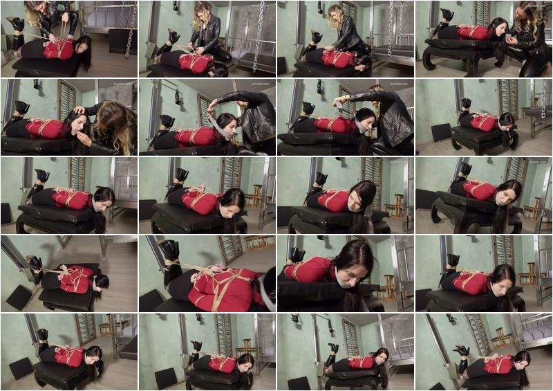 Lady Larissa starring in The Perils Of Paula: Hogtied In The Dungeon - Bondish (FullHD 1080p)