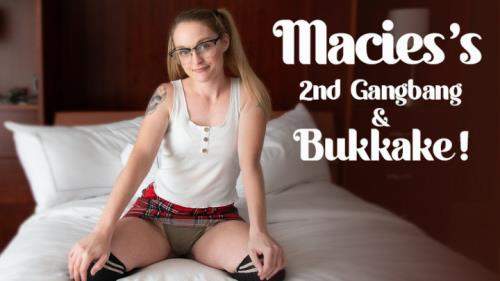 Macie Jones starring in Macie's 2nd Gangbang & Bukkake - TexxxasBukkake, TexasBukkake, ManyVids (FullHD 1080p)