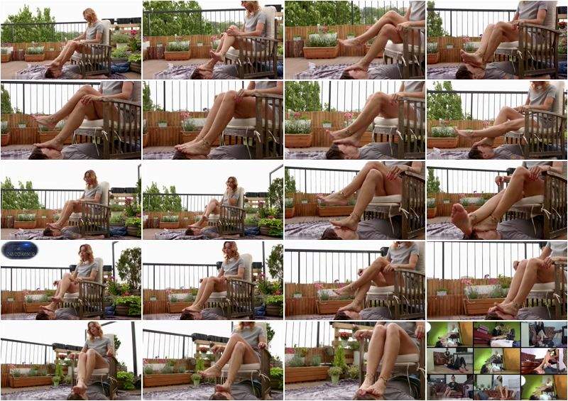 Dominant Femine, Izabela, Older Woman Splashing Face On Terrace - Clips4sale (UltraHD 1440p)