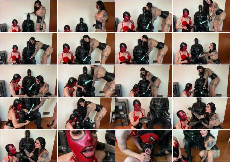 Mistress Damazonia starring in One Gimp Two Cum Dumpsters One Load Of Cum - Clips4sale (FullHD 1080p)