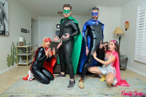Hime Marie, Sophia West starring in When My Swap Family Does A Super Hero Event - FamilySwap, Nubiles-Porn (FullHD 1080p)