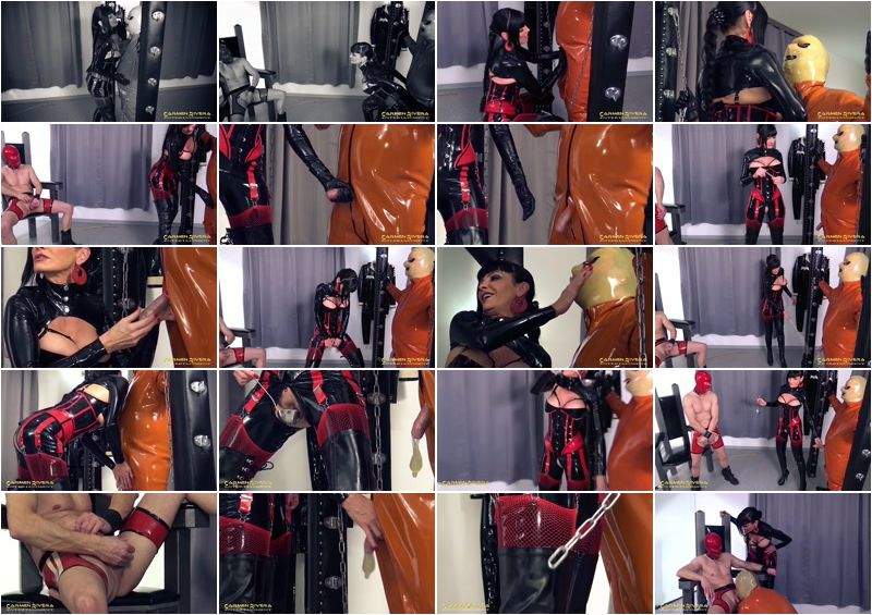 Mister P starring in Gummi-Objekt, Sperm Robbery In The Rubber Chamber (2 Of 5) - CarmenRivera (FullHD 1080p)