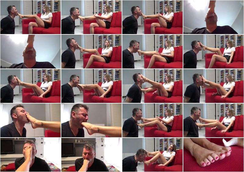 Divine Goddess Gabriella starring in I Want To Feel My Toes In Your Throat - Deep Foot Gagging, Mouth Fucking With Foot, Foot Domination - Clips4sale (FullHD 1080p)