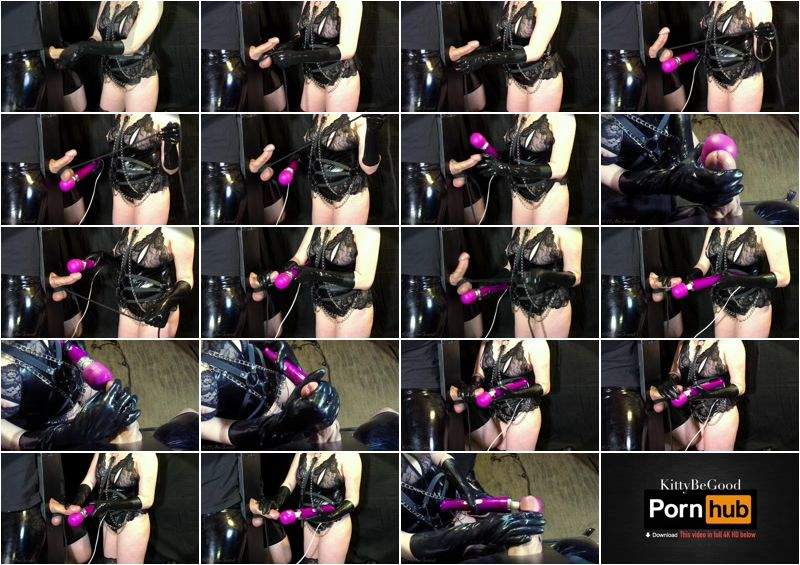 Femdom Vibrator Cock Torture - Rope Tied To Big Balls - Clips4sale (FullHD 1080p)