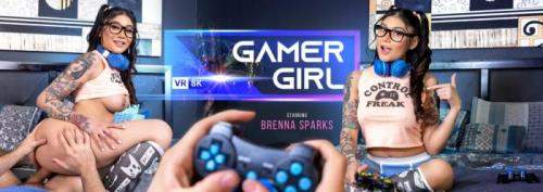 Brenna Sparks starring in Gamer Girl - VRBangers (UltraHD 4K 3072p / 3D / VR)