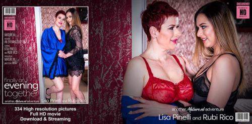 Lisa Pinelli, Rubi Rico starring in Old and young lesbians Lisa Pinelli and Rubi Rico finally spend the nigh together - Mature.nl, Mature.eu (HD 1050p)