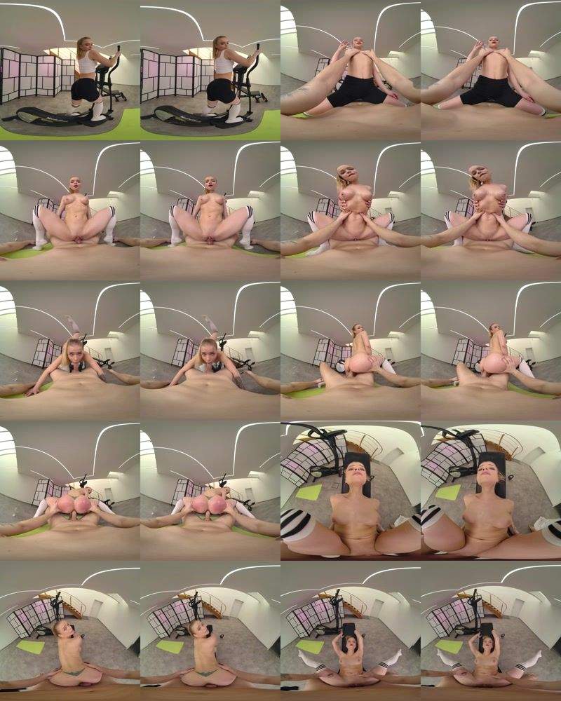 Alexa Flexy starring in Flexible Anal in the Gym - VR Porn (UltraHD 4K 3584p / 3D / VR)