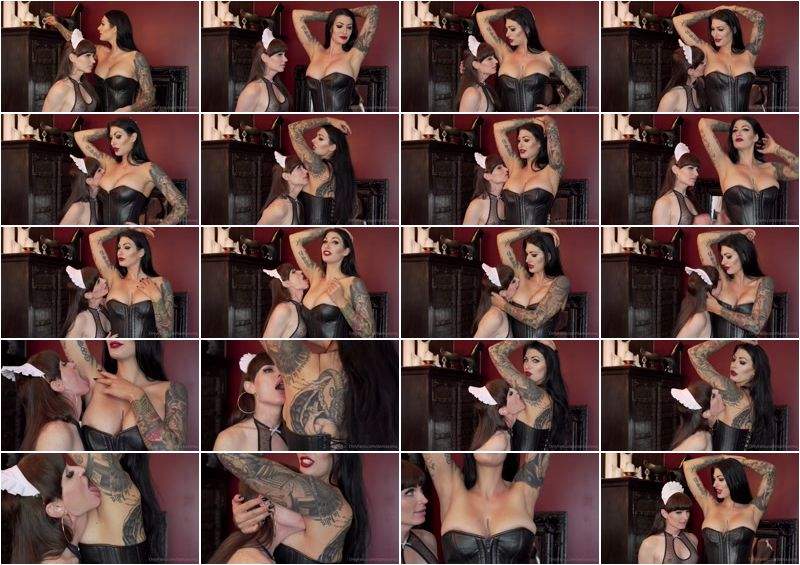 Having My Pretty Little Maid Lick My Armpits - MistressDamazonia (FullHD 1080p)