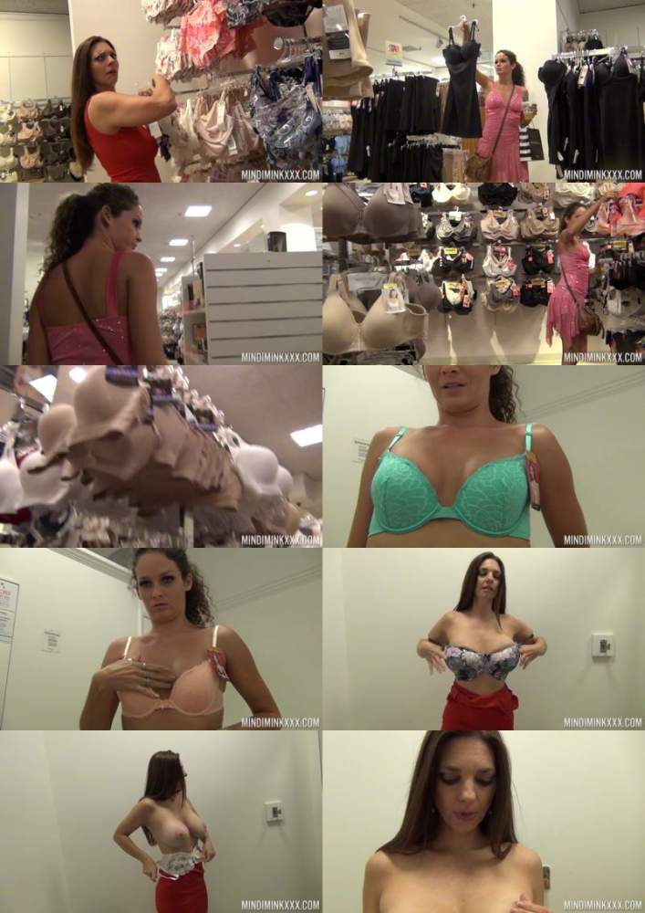 Prinzzess, Mindi Mink starring in In Bra Shopping - MindiMinkxxx, PornstarPlatinum (SD 406p)