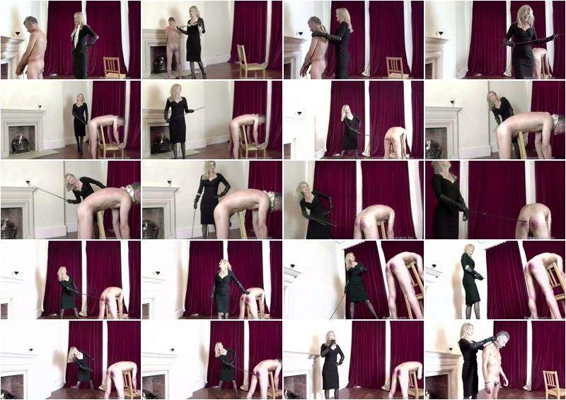 Caned By The Fire - DominaScarlet (FullHD 1080p)