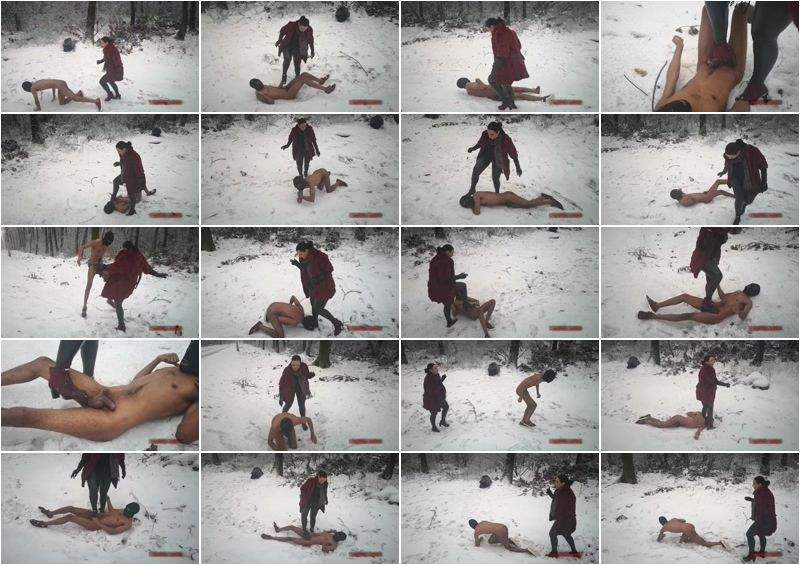 Mistress Luna starring in Beaten In Snow - Clips4sale (FullHD 1080p)