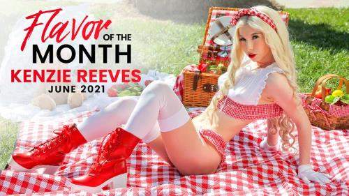 Kenzie Reeves starring in June 2021 Flavor Of The Month Kenzie Reeves - S1:E10 - PrincessCum, Nubiles-Porn (UltraHD 4K 2160p)