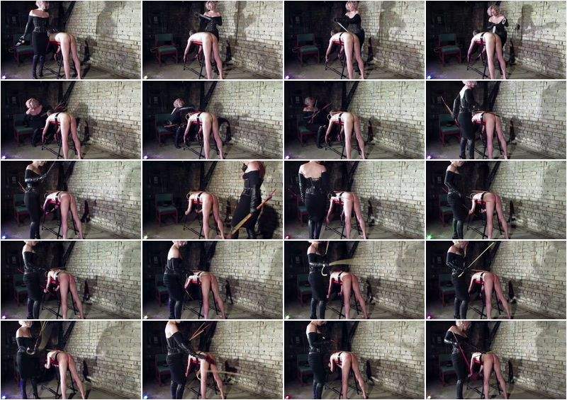 Basement Caning Pt1 - MistressInka (FullHD 1080p)