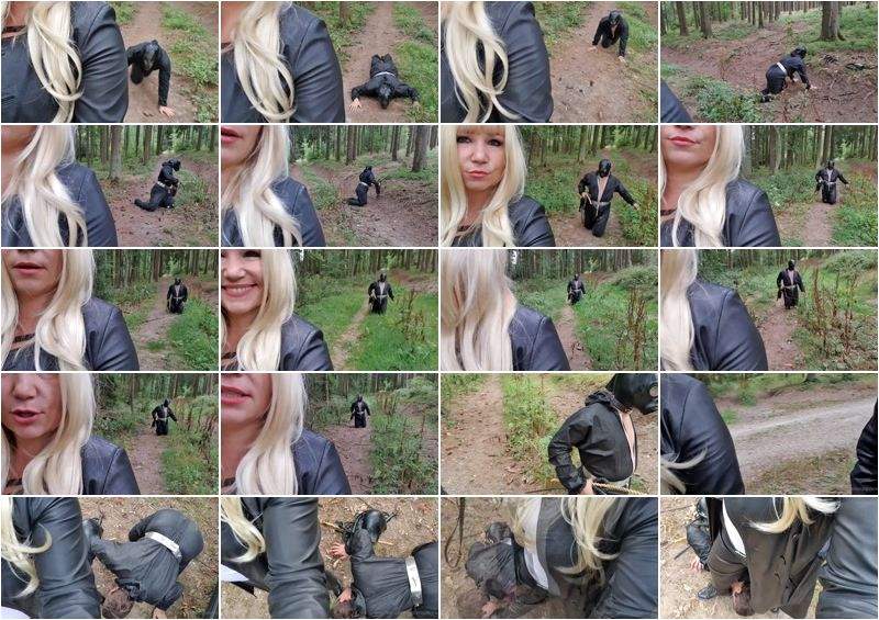 Final Chapter Of My Little Trip With My Slave Into The Woods - MistressPatricia (HD 720p)