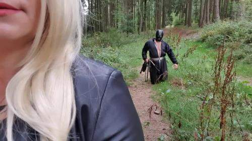 Final Chapter Of My Little Trip With My Slave Into The Woods - MistressPatricia (HD 720p)