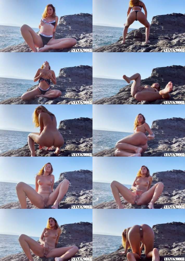Agatha Vega starring in At the beach with Agatha - Vixen, Vixen Intimates Series (UltraHD 4K 2160p)