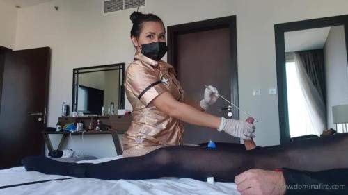 Gold Nurse Part 2 Cbt Time To Stretch That Peehole - DominaFire (HD 720p)